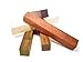 Exotic Wood Pen Blanks 25-Pack: Bloodwood, Mexican Ebony, Jatoba, Hard Maple, Ipe, 5 of Each Wood Type, 5 x 3/4 x 3/4 inches