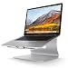 Laptop Stand - Bestand Aluminum Cooling MacBook Stand: [Update Version] Stand, Holder for Apple MacBook Air, MacBook Pro, All Notebooks, Sliver (Patented)