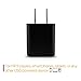 DP Audio Video WC210BL Dual USB Wall Charger for iPad, iPhone and USB Powered Device (Black)