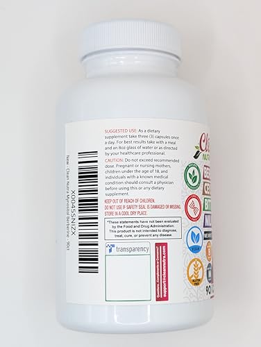 Clean Nutra Berberine Supplement with Ceylon Cinnamon, Bitter Melon, Inositol, Gynema Sylvestre, Milk Thistle, Turmeric Extract Berberis HCL Phytosome Capsules Vegan Supplements