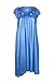EZI Women's Satin Silk Roses Nightgown