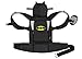 KidsEmbrace Batman Baby Carrier, DC Comics Deluxe Carrier with Hood, Black primary