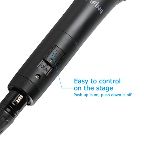 FIFINE Dynamic Vocal Microphone Cardioid Handheld Microphone with On/Off Switch for Karaoke, Live vocal, Speech etc. includes 19ft XLR to 1/4" cable(K8)