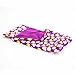 THE QUEEN'S TREASURES 18 Inch Doll Accessories, Soft Purple Sleeping Bag Bedding Accessories, Compatible with American Girl Dolls