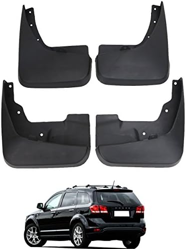 Molded Splash Guards Mud Flaps For Dodge Journey 2009-2017 Front and Rear side