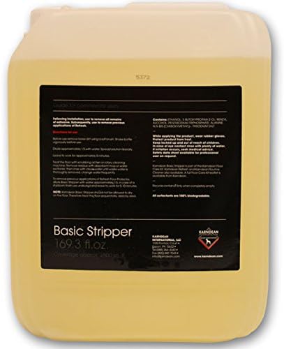 Karndean Basic Stripper Concentrate (COMMERCIAL use), 169.3 oz (5 liter)