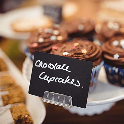 50 x Price Tag Holders With Front Slot For Inserting Card - Ideal For Price Placing - Not Included Cards