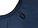 XMW Multipurpose Solid Styling Hair Salon Polyester Cape with Adjustable Neck Closure, Navy