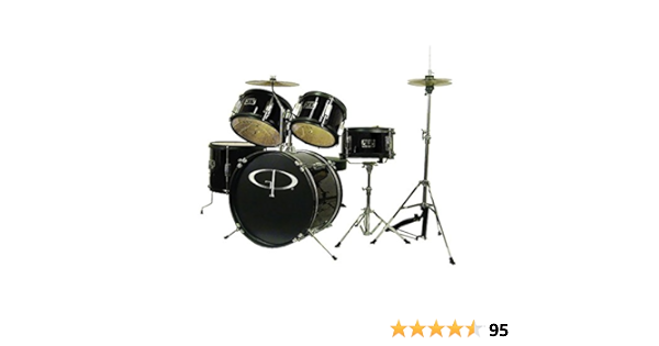 gp percussion 5 piece junior drum set