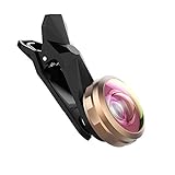 SEHOO Super Wide Angle Lens, Cell Phone Camera Lens Kit, 238 Degree Field of View, for iPhone Samsung Android Smartphones