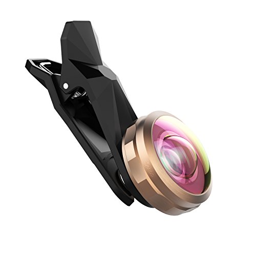 SEHOO Super Wide Angle Lens, Cell Phone Camera Lens Kit, 238 Degree Field of View, for iPhone Samsung Android Smartphones