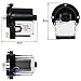 PartsBroz DC31-00054A Washer Drain Pump for Samsung Washer Drain Pump Replacement Maytag Kenmore Washing Machine Part AP4202690 PS4204638 DC31-00016A 62902090 WF448AAP/XAA WF210ANW/XAA WF328AAW/XAA