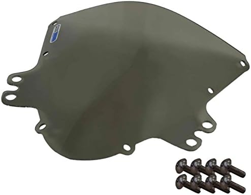 Sportbike Windscreens ADSW-205S Smoke Windscreen (Suzuki Gsxr 1000 (05-06) With Silver screw kit), 2 Pack