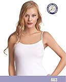 NBB Women's Sexy Basic Cotton Tank Top Camisole Lingerie with Stretch
