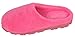 LUXEHOME Women's Cozy Coral Fleece House Slipper 6.5-7 US (M, Pink)