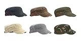 Mega Cap Cotton Distressed Washed Cadet Cap - 6 pack