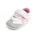 Royal Victory Toddler Baby Boys Girls Shoes 0-18 Months Slip-On PU Leather Crib Shoes Infant Walkers-by RVROVIC (12cm (6-12 Months), 1808-Pink)