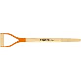 Truper Replacement Handle for Classic Shovel with Y Grip, 28-Inch Wood Handle, Anti-Rotation Fixing System (Model MG-PY / 15900)