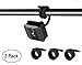 Wasserstein Adjustable Gooseneck-Like Twist Mount Compatible with Blink Outdoor & Blink XT2/XT Camera (3-Pack, Black)