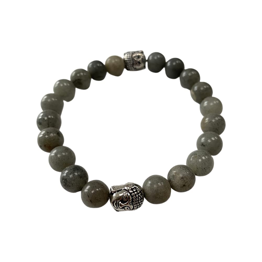 VIE Buddha Bracelet (Grey Aventurine)