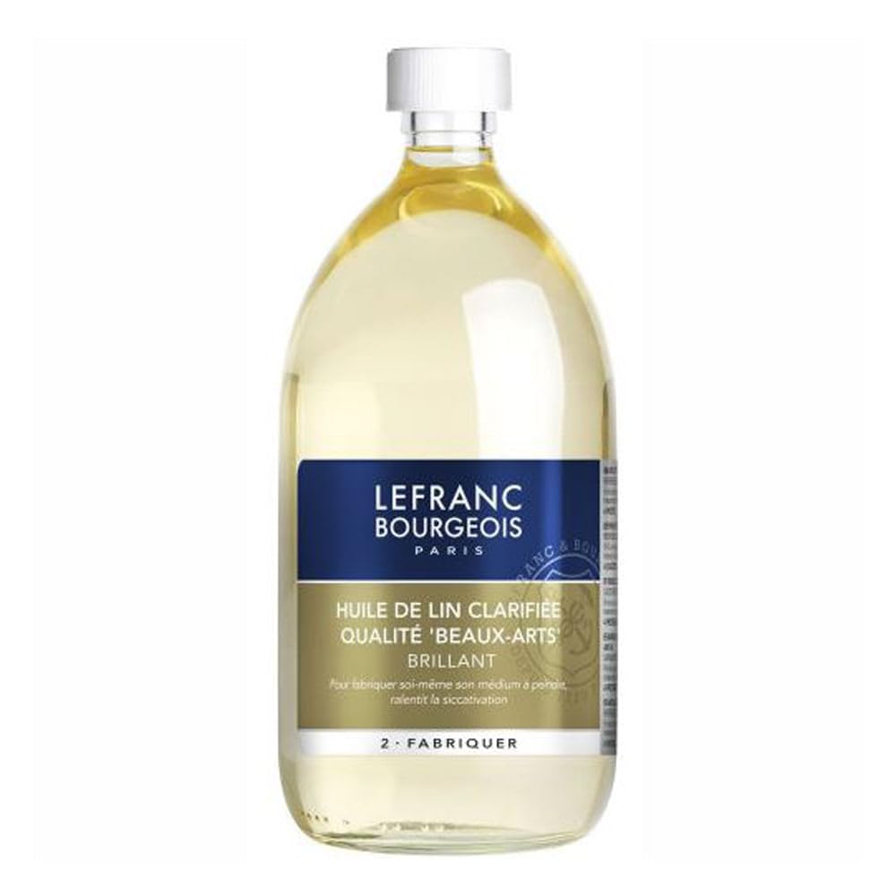 Lefranc Bourgeois Low Odour Solvent for Oil Paints - 1 Litre Bottle