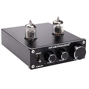 DollaTek TUBE-03 HiFi Treble Bass Buffer voorversterker – zwart