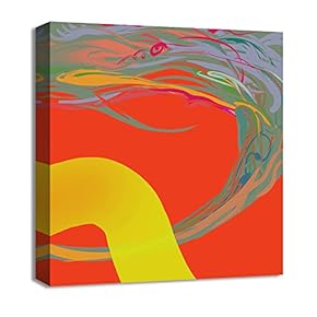 Canvas Wall Art Abstract Painting Artwork for Home Prints Framed - 12x12 inches