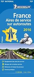 France - Aires de service sur autoroutes 2016