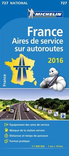 France - Aires de service sur autoroutes 2016