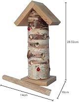 Wildlife World LBT Ladybird Tower for Beneficial Insects - FSC Timber view 6