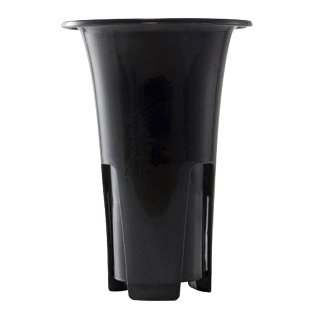 LOVIVER Pots with Breathable Holes, Indoor Plastic Plant Pots for Cymbidium, S