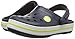 Crocs unisex child Kids' Crocband Clog, Navy/Citrus, 2 Little Kid US