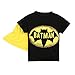 EITC Little Boy's Short Sleeve Cotton Batman Hero Costume T-Shirt with Cape 4T Batman