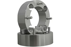 SuperATV Heavy Duty 1" Aluminum Wheel Spacers for Can-Am (Select Models) - 4/137 mm Bolt Pattern (1 Pair)
