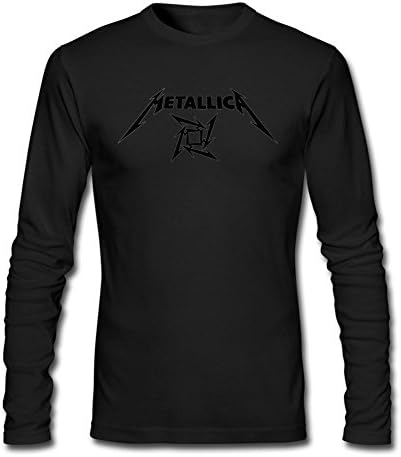 UNNIK Men's The Heavy Metal Band Metallica Long Sleeve T-shirt Black XXXL
