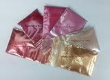 LOT OF 6 Sample Powder Mica Soap Making Cosmetic Pigment Shimmers BURGUNDY Maroon Red, HOT PINK FUCHSIA, Pink, MOCHA, AND Bronze 1g Each 1 Gram by Powdered Up Dolly