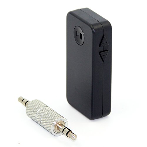 Mini Bluetooth Audio Receiver Car Kit,INorton 3.5mm Portable Rechargeble Bluetooth Receiver, Stereo Audio A2DP Music Transmitter Adapter for TV DVD Car MP3 MP4