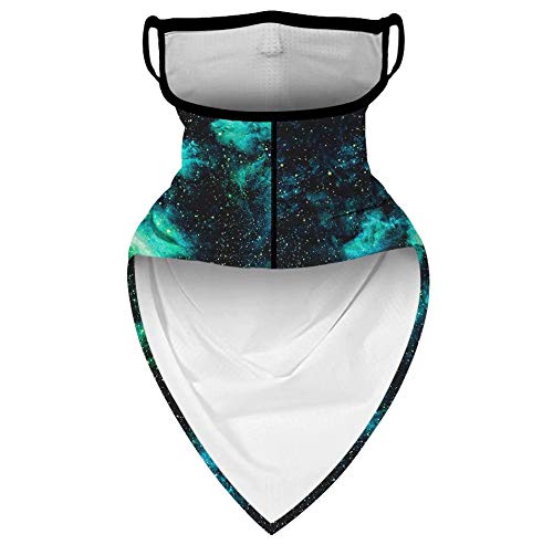 Headwear Bandana Face Mask with Ear Loops for Rave Neck Gaiter Face Mask Women Dust Wind,Tube Mask,Face Scarf
