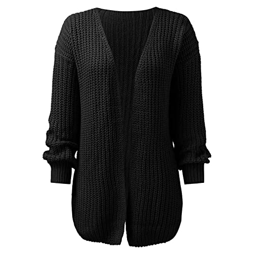 ADJHDFH Oversized Sweater Fall Cardigans For Women