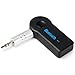 Universal Bluetooth Transmitter Car Kit Handsfree 3.5mm Streaming Car A2DP Wireless AUX Audio Music Receiver Adapter with Microphone for iPhone iOS Android Cell Phones