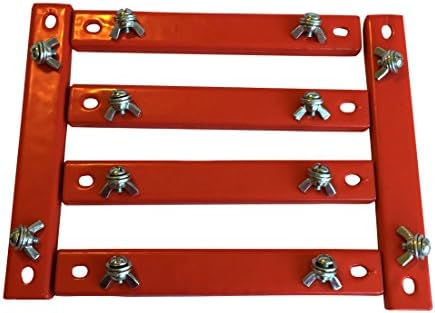 Six (6) Poly Coated Magnetic License Plate Holders, Magnet, Tag, Test Drive, Dealer