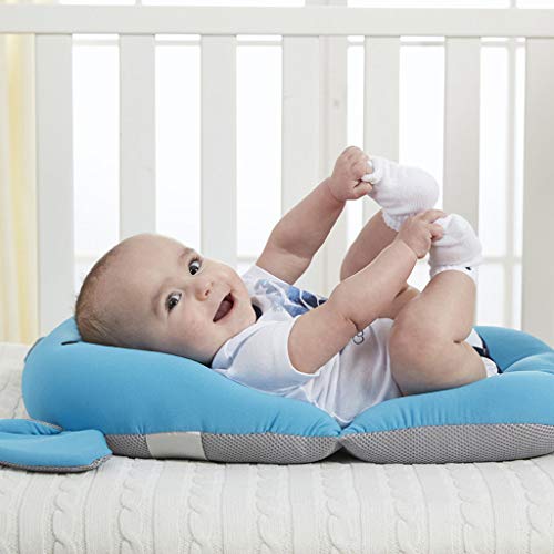 Soft Baby Bath Pillow,Beautyolove Infant Floating Anti-Slip Lounger Air Cushion Seat Tub Support Bather Bathtub Pad (L) - Thumbnail 3