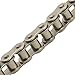 TRITAN 40-1NP 10FT Precision ANSI Nickel Plated Roller Chain, 1/2