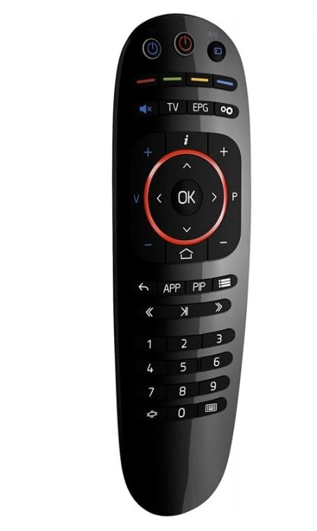 Infomir Mag 524W3 4K , Built-in Dual Band 2.4G/5G WiFi, HDMI Cable (Much Faster Than Old Mag 324w2 and 424W3) Black