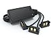 Pwr+ Extra Long 14 Ft Rapid 6A Battery Charger for DJI-Phantom 2 Vision-Plus-Quadcopter Adapter-Power Cord Grounded 3-Channel