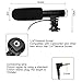 SAMTIAN Video Microphone, Camera Microphone for DSLR Interview Shotgun with Windscreen VideoMic for Sony Canon Nikon Panasonic (3.5mm Interface)
