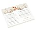 Lillian Rose Woodland Baby Shower Wishes Cards, Neutral, 5.5