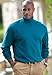 KingSize Men's Big & Tall Tall Turtleneck Long-Sleeve Tee