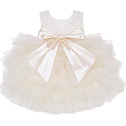 Cilucu Baby Girls Dress Toddler Kids Party Dress