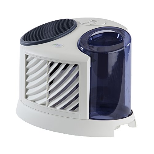 AIRCARE 7D6 100 4-Speed Table Top Evaporative Humidifier, Grey